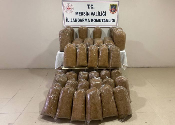 Mersin’de 375 Kilo Kaak Ttn Ele Geirildi