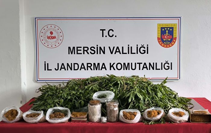Mersin’de uyuturucu operasyonu: 1 gzalt