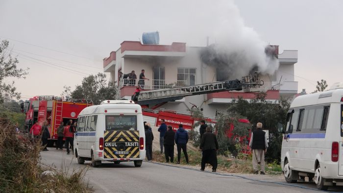 Sobadan kaynakl yangn kt, 2 kadn dumandan etkilendi