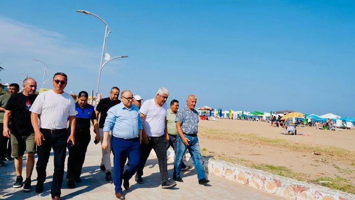 Bakan Kara Aya ve Kzkalesinde Sahada