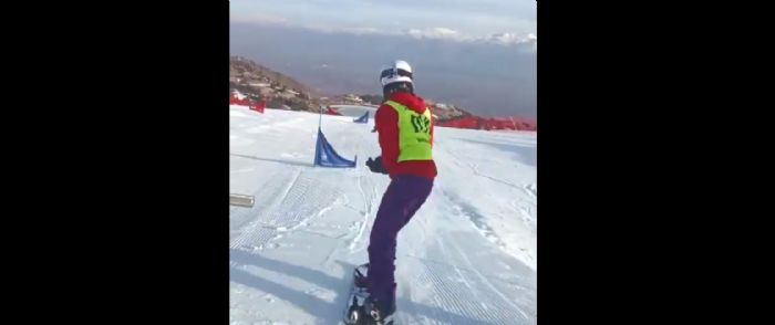 Mersinli Snowboardu Ruken Ekin Kamilolu Trkiye ampiyonas’na Hak Kazand