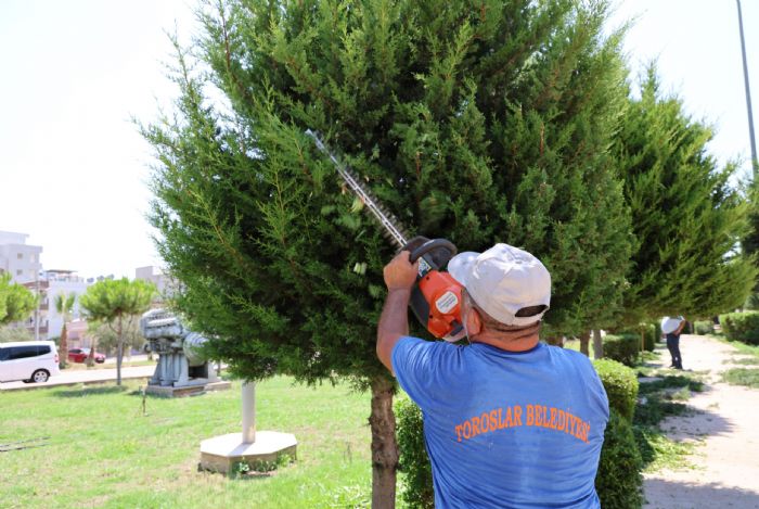 Toroslar’da Parklar Daha Canl, Yeil Alanlar Daha Temiz