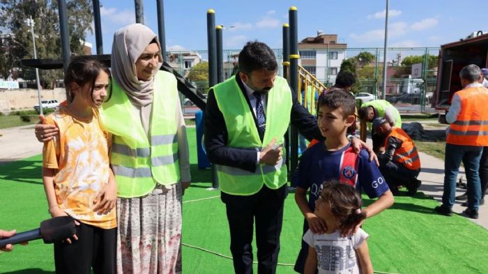 Akdeniz’de Parklar Yenileniyor