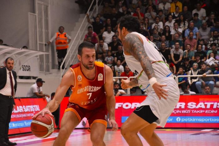 Trkiye Sigorta Basketbol Sper Ligi: Aliaa Petkimspor: 76 - Galatasaray: 74