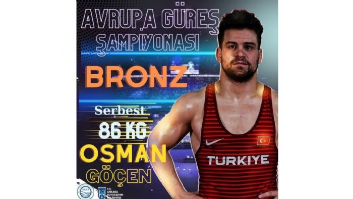 Mersinli Milli Sporcu Avrupa ampiyonasnda Bronz Madalya Kazand