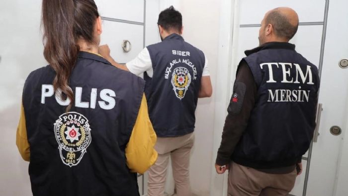 Mersin’deki Mstehcen Yayn Operasyonu’nda 4 Tutuklama