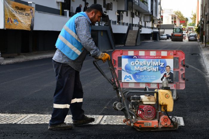 Meski, asfalt serim almalar gerekletiriyor