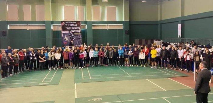 Veteranlar Trkiye Badminton ampiyonas Sona Erdi