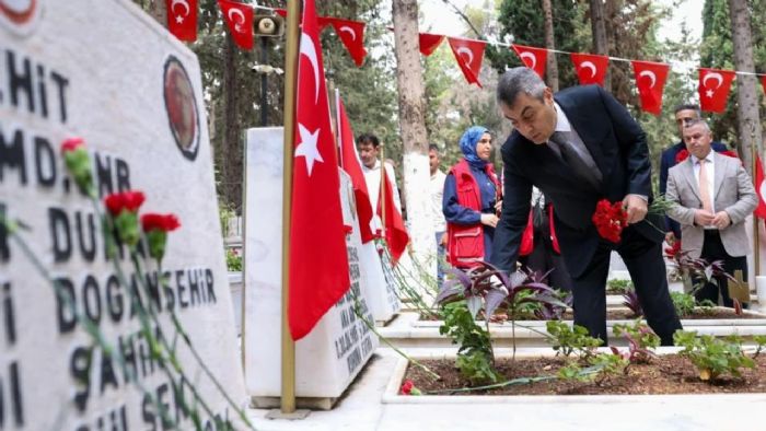 Mersinde 15 Temmuz Ansna ehitlik Ziyareti