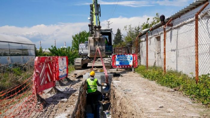 MESK, Toroslar, Kazanl ve Homurlu’da Kanalizasyon Hatt Yapmna Balad