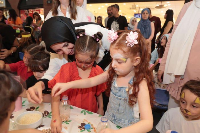 Okul ncesi rencileri geleneksel oyunlarla doyasya elendi 