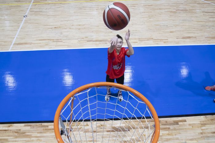 Gen basketbolcular, geliim kampna katld