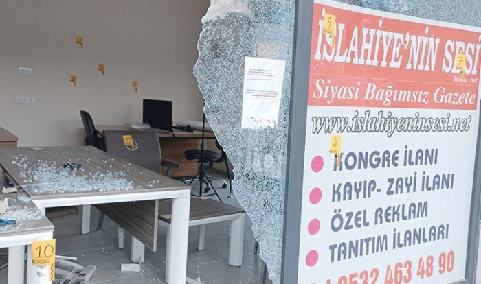 Gaziantep’te Yerel Gazetenin Ofisi Kurunland