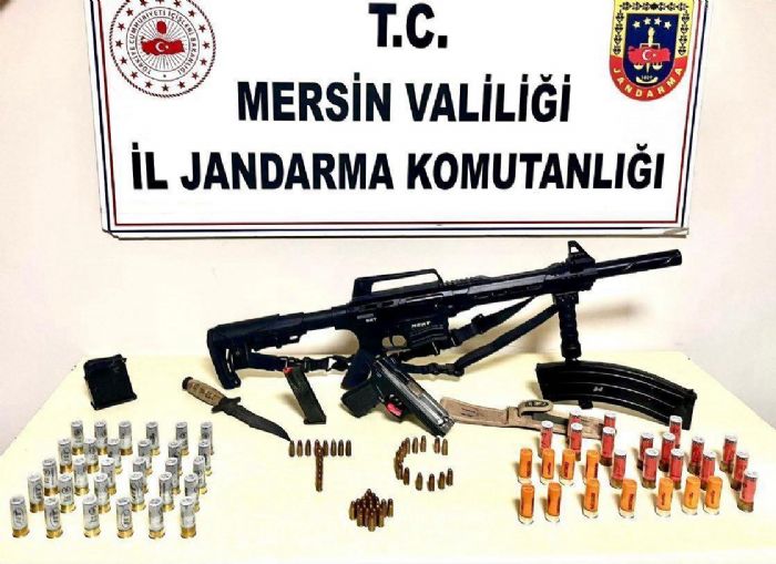 Mersin’de aranan ahs dolap grnml gizli blmede yakaland