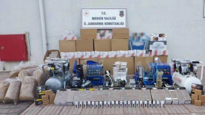 Mersinde Dev Operasyon: 2,2 Milyon TLlik Malzeme Ele Geti!