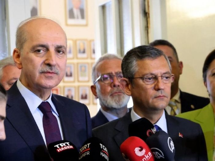 Numan Kurtulmu, CHP lideri zgr zeli ziyaret etti