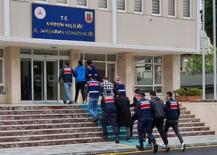 Mersin’deki DEA operasyonunda 2 pheli tutukland