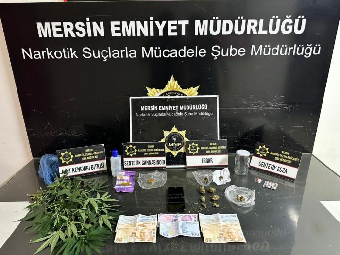 Mersin’de Uyuturucu Tacirlerine Operasyon