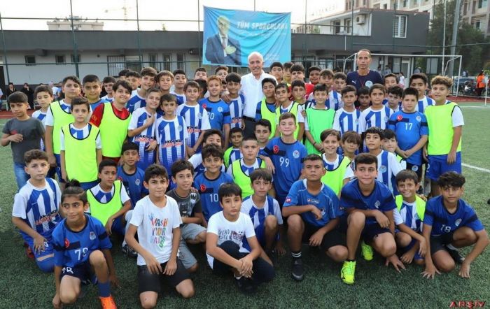 Akdeniz Belediyesi, k spor okulu yeni yetenekleri bekliyor