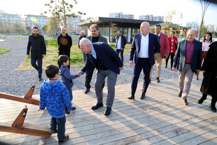 Akdeniz’de geri dnm malzemeleri ocuk parkna dnyor