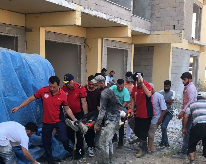 Temel kuyusunu den inaat iisinin kasna demir sapland